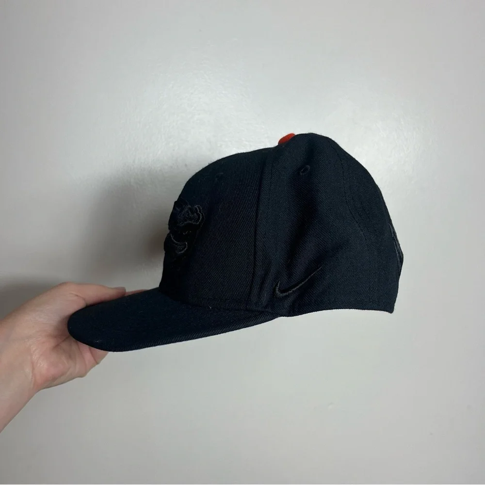 Nike True Dri Fit Florida Gators Snap Back Hat Cap Flat Bill Embroidered Black‎